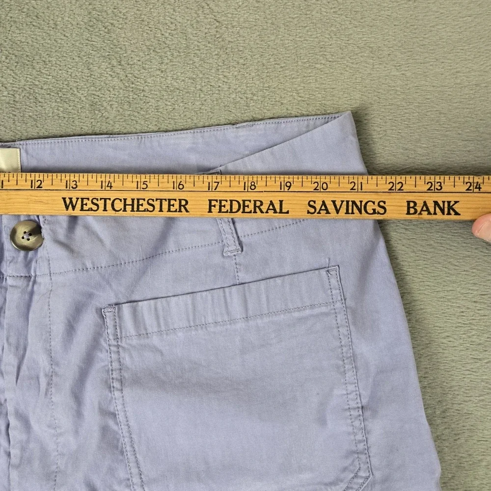 Maeve Anthropologie Pants Womens 28W‎ The Colette High Rise Crop Wide Leg Purple